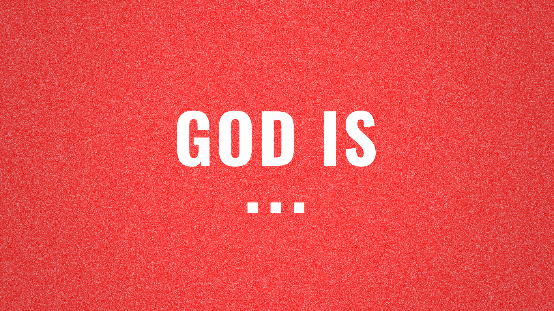 God is_Holy Spirit